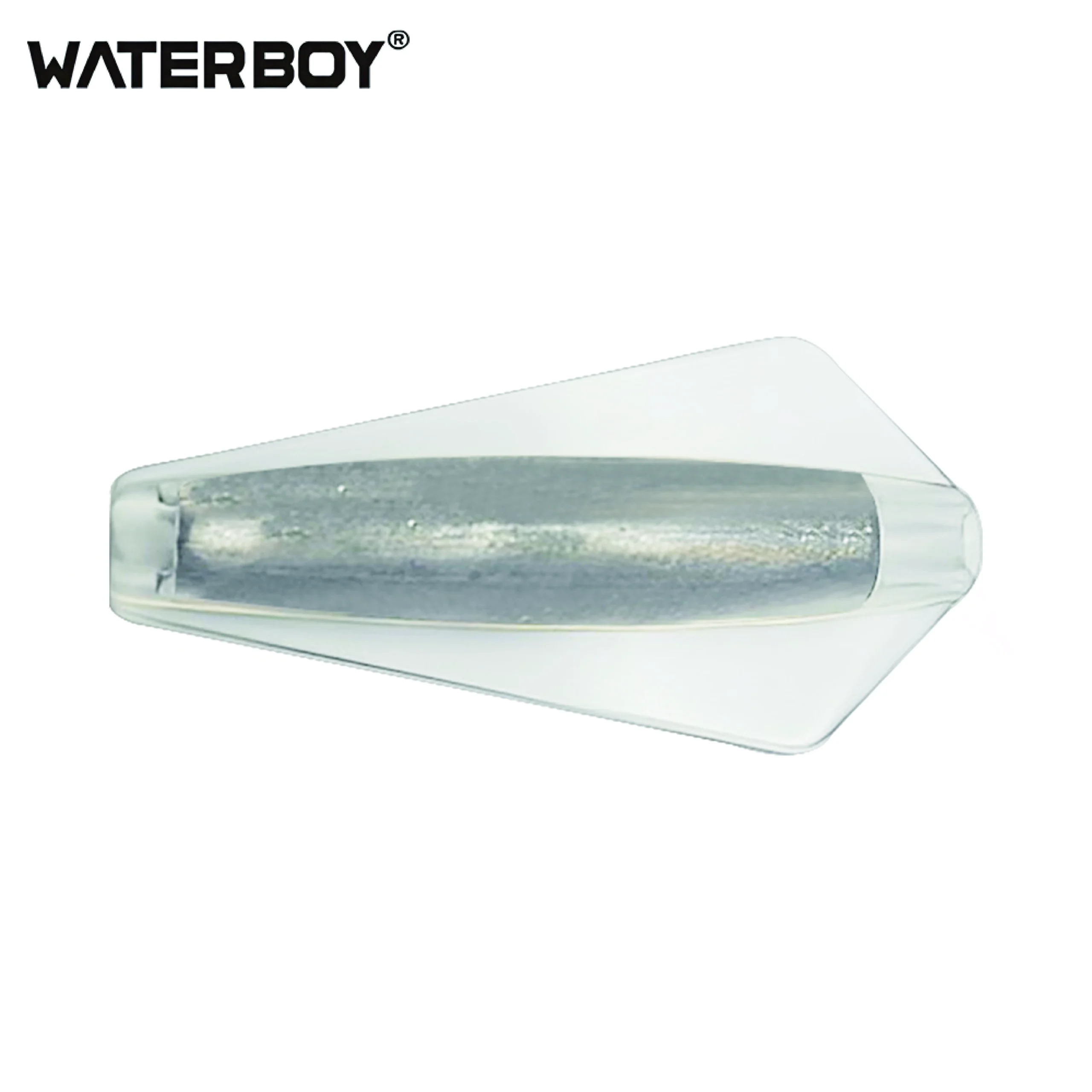 WATERBOY 1pcs Transparent Blank Hard Fishing Lure Bodies 3.5cm 5.2